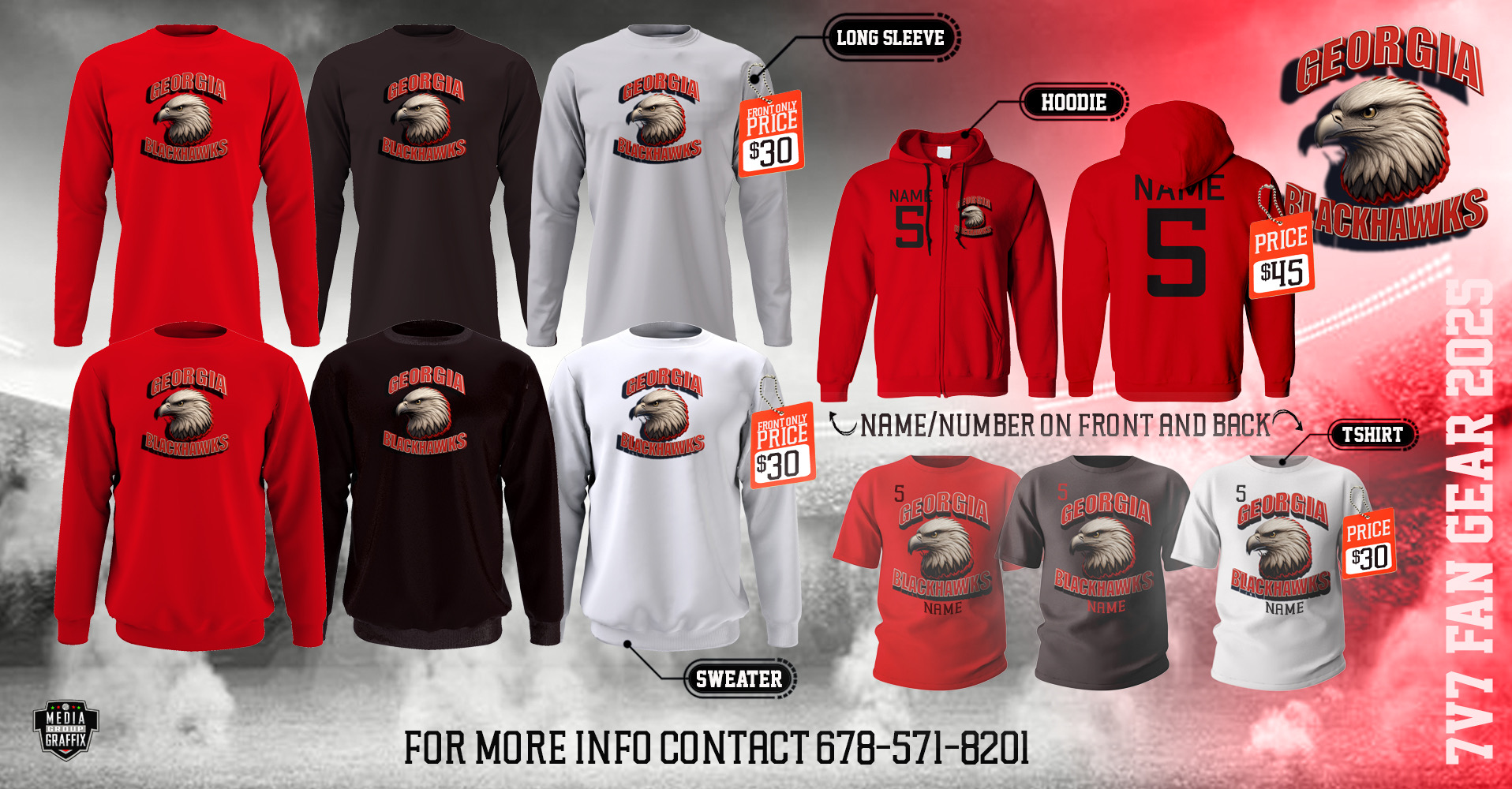 Georgia Blackhawks Fan Gear